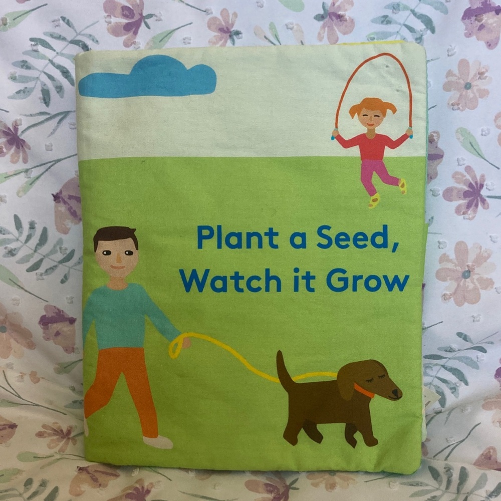 Lovevery "Plant a Seed, Watch it Grow" Interactive Cloth Book